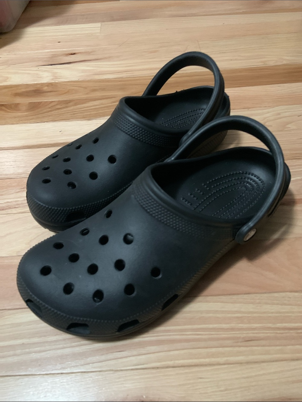 Classic Black Crocs size 9 Men’s / 11 Women’s - Picture 3 of 6